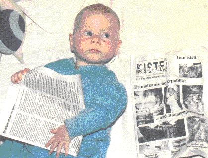  Bild: Unser j&uuml;ngster Leser