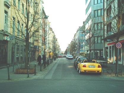  Bild: Kreuzung Jahnstr. / Adersstr., Richtung S&uuml;den 