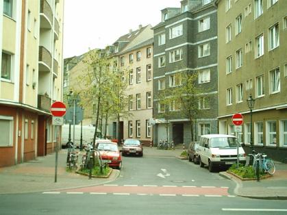  Bild: Kreuzung Lessingstr. / Ellerstr., Richtung S&uuml;den 