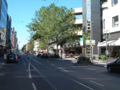  Bild: Kreuzung Friedrichstr. / Luisenstr., Richtung Norden 