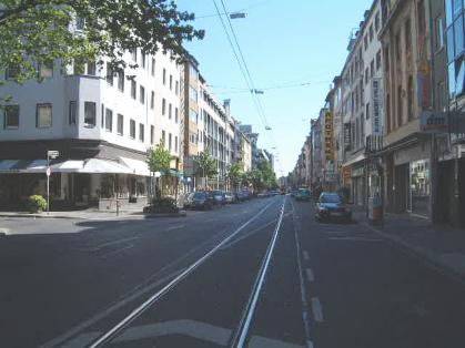  Bild: Kreuzung Friedrichstr. / Luisenstr., Richtung S&uuml;den 