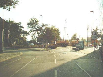  Bild: Kreuzung Hammer Str. / Gladbacher Str. / Franziusstr. / Plockstr., Richtung S&uuml;den 