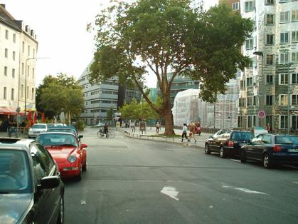  Bild: Kreuzung Hammer Str. / Wupperstr., Richtung S&uuml;denS&uuml;dwesten 