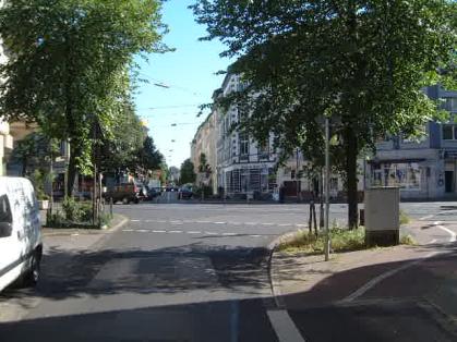  Bild: Kreuzung Pionierstr. / Herzogstr. / H&uuml;ttenstr., Richtung S&uuml;den 