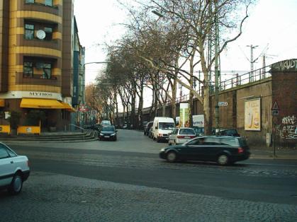  Bild: Kreuzung Gustav-Poensgen-Str. / H&uuml;ttenstr., Richtung Norden 