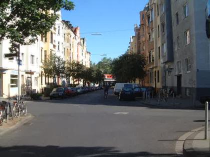  Bild: Kreuzung F&uuml;rstenplatz / Kirchfeldstr. / Remscheider Str., Richtung Osten 