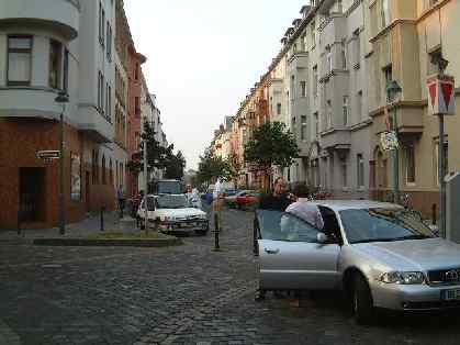  Bild: Kreuzung Konkordiastr. / D&uuml;sselstr., Richtung NordenNordosten 
