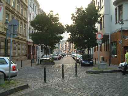  Bild: Kreuzung Konkordiastr. / D&uuml;sselstr., Richtung Westen 