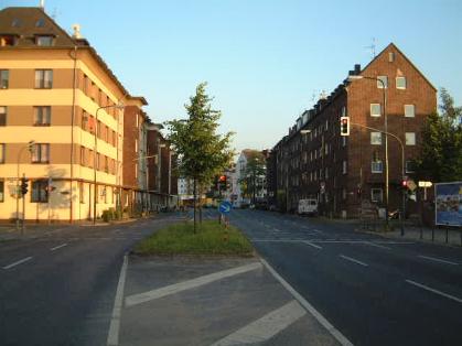  Bild: Kreuzung Mecumstr. / Fruchtstr., Richtung S&uuml;den 