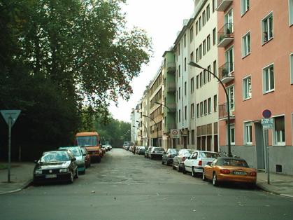  Bild: Kreuzung Bilker Allee / Palmenstr., Richtung S&uuml;den 