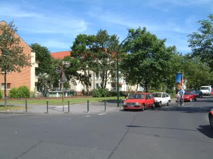  Bild: Kreuzung Planetenstr. / Im Dahlacker, Richtung OstenS&uuml;dosten 