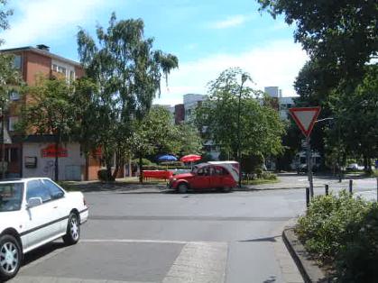  Bild: Kreuzung Planetenstr. / Im Dahlacker, Richtung S&uuml;denS&uuml;dwesten 