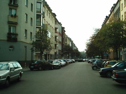  Bild: Kreuzung Kronprinzenstr. / Sedanstr., Richtung S&uuml;den 
