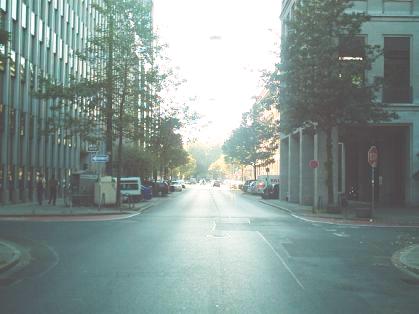  Bild: Kreuzung Talstr. / F&uuml;rstenwall, Richtung Westen 