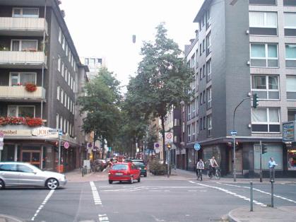  Bild: Kreuzung Talstr. / Herzogstr., Richtung Norden 