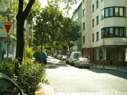  Bild: Kreuzung Talstr. / Kirchfeldstr., Richtung S&uuml;den 