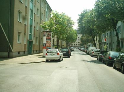  Bild: Kreuzung Wupperstr. / Siegstr. / Erftstr., Richtung S&uuml;den 